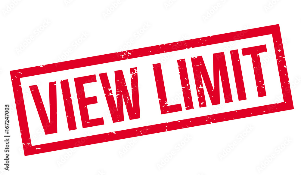 View Limit rubber stamp. Grunge design with dust scratches. Effects can be easily removed for a clean, crisp look. Color is easily changed. View Limit rubber stamp. Grunge design with dust scratches. Effects can be easily removed for a clean, crisp look. Color is easily changed.