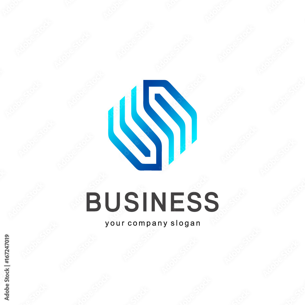 Vector logo template for logistics and delivery company. Vector logo template for logistics and delivery company.