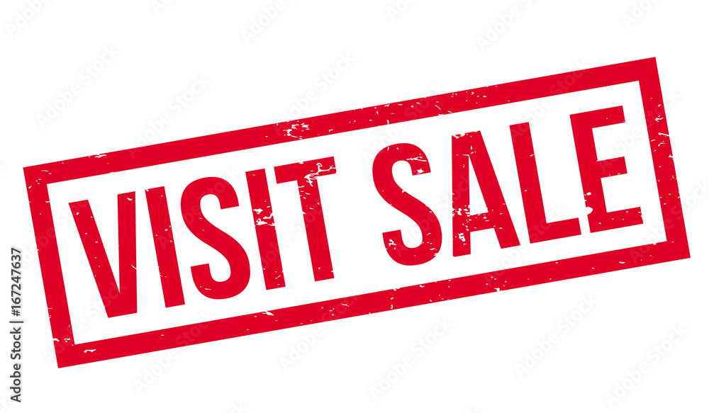 Visit Sale rubber stamp. Grunge design with dust scratches. Effects can be easily removed for a clean, crisp look. Color is easily changed. Visit Sale rubber stamp. Grunge design with dust scratches. Effects can be easily removed for a clean, crisp look. Color is easily changed.