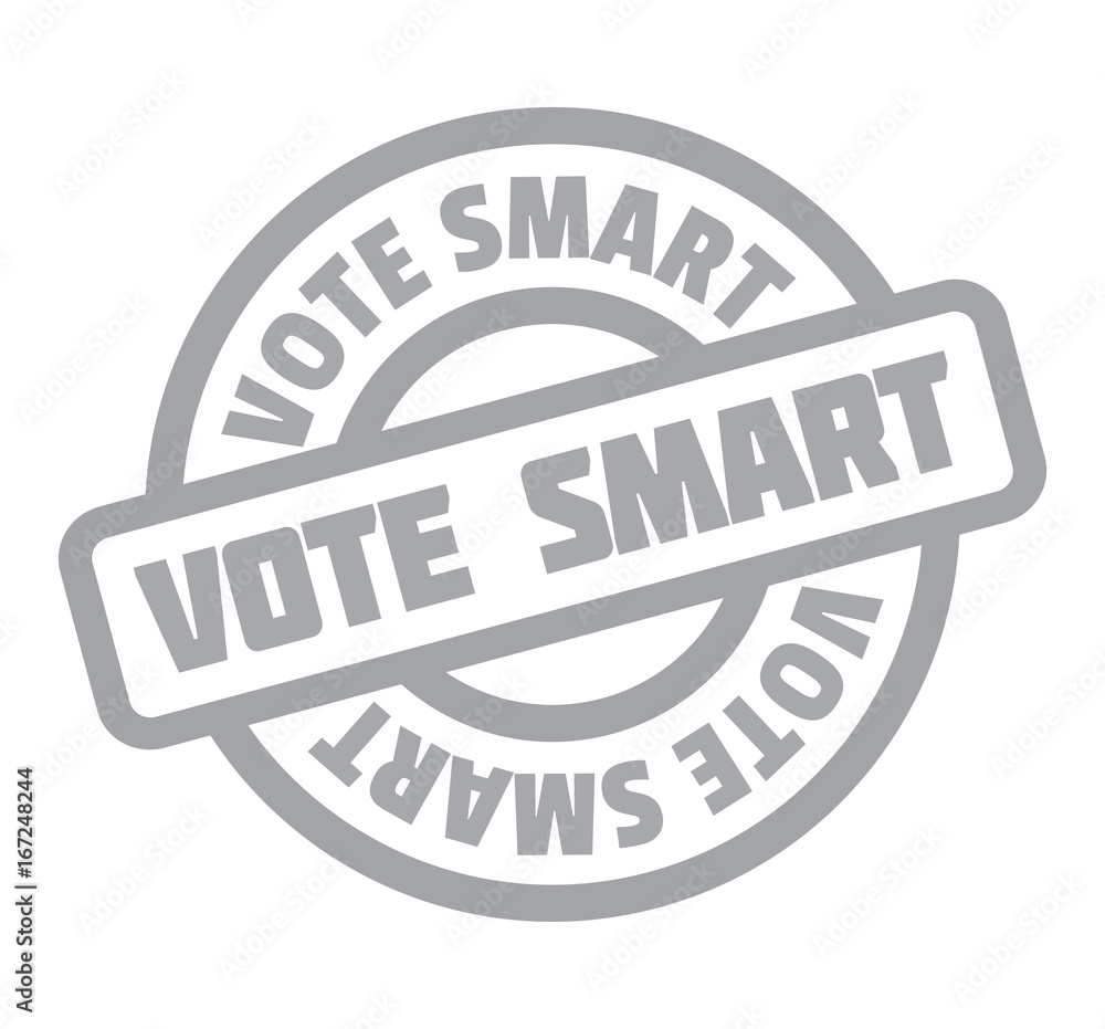 Vote Smart rubber stamp. Grunge design with dust scratches. Effects can be easily removed for a clean, crisp look. Color is easily changed. Vote Smart rubber stamp. Grunge design with dust scratches. Effects can be easily removed for a clean, crisp look. Color is easily changed.