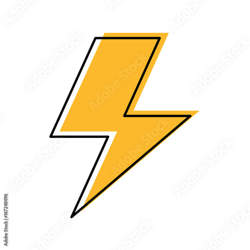 thunder ray isolated icon vector illustration design