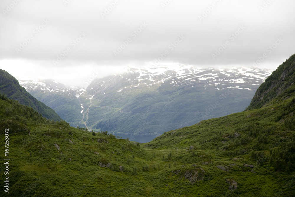 Fototapeta premium Mountain landscape in Norway