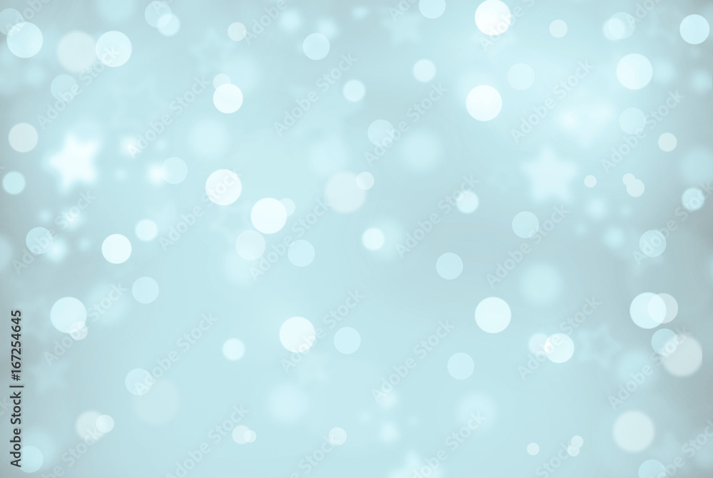 bläulich-silber schimmernder Weihnachts- bzw. Winterhintergrund