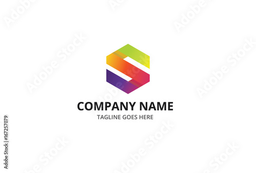 Free Download Colorful S Letter Logo Template - GFXLoad
