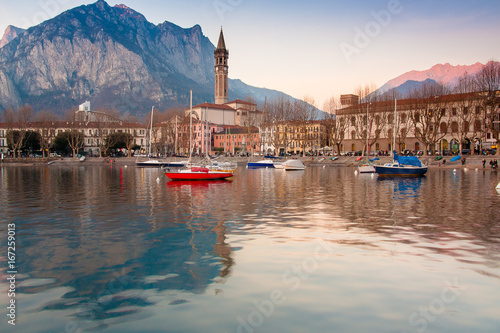 Sunset in Lecco