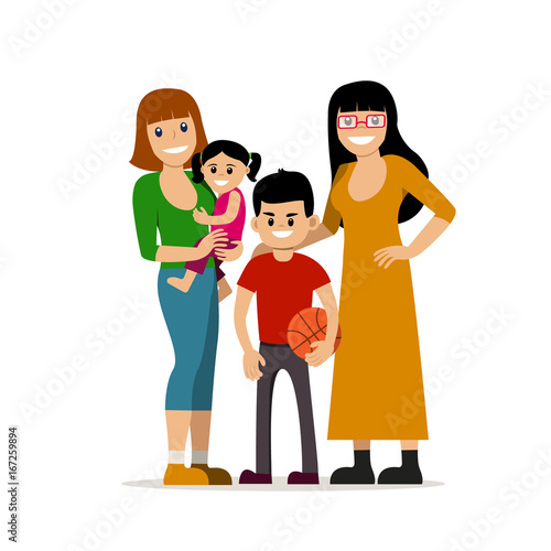 Gay couples with kids