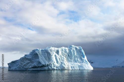 Beautiful iceberg or ice floe, Antarctic ocean, Antarctica © reisegraf