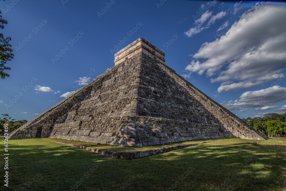 Pyramid in Tulum Mexico