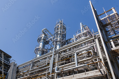 Chemical production pipe factory 