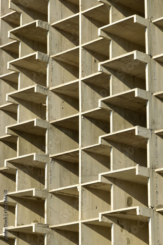 Obraz w ramie Uncompleted concrete building
