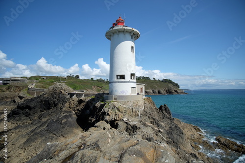 Obraz na płótnie Phare du Minou w salonie