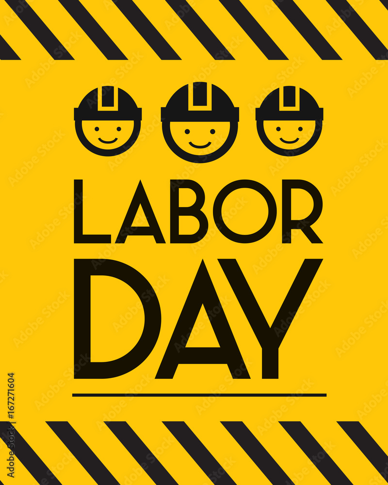 Obraz premium Happy Labor Day 