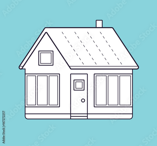 House project vector icon.