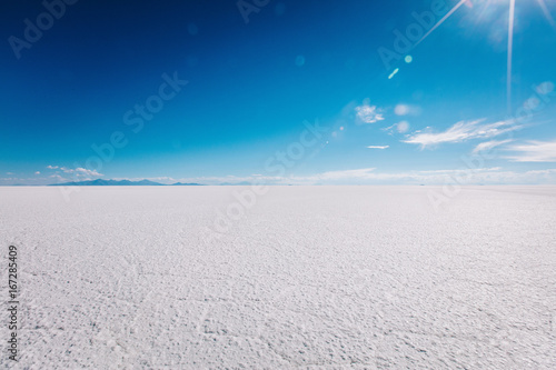 Photography Skyline in Uyuni salt flats