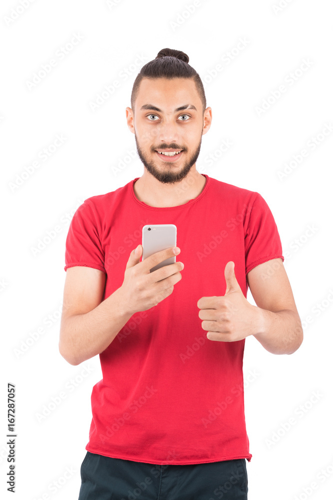 Smiling young man Smiling young man