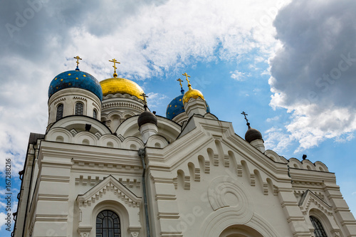 DZERZHINSKY, RUSSIA - AUGUST 5, 2017: Exterior of the Nikolo-Ugreshsky Monastery. Founded in 1380
 photo