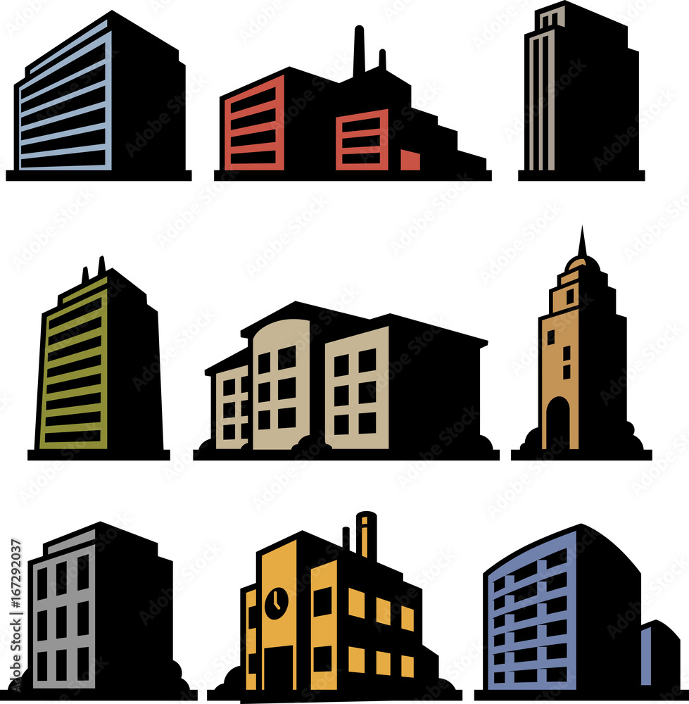 Nine Buildings