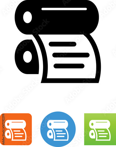 Offset Printer With Document
