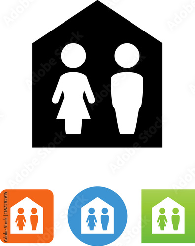 Outhouse Icon - Illustration