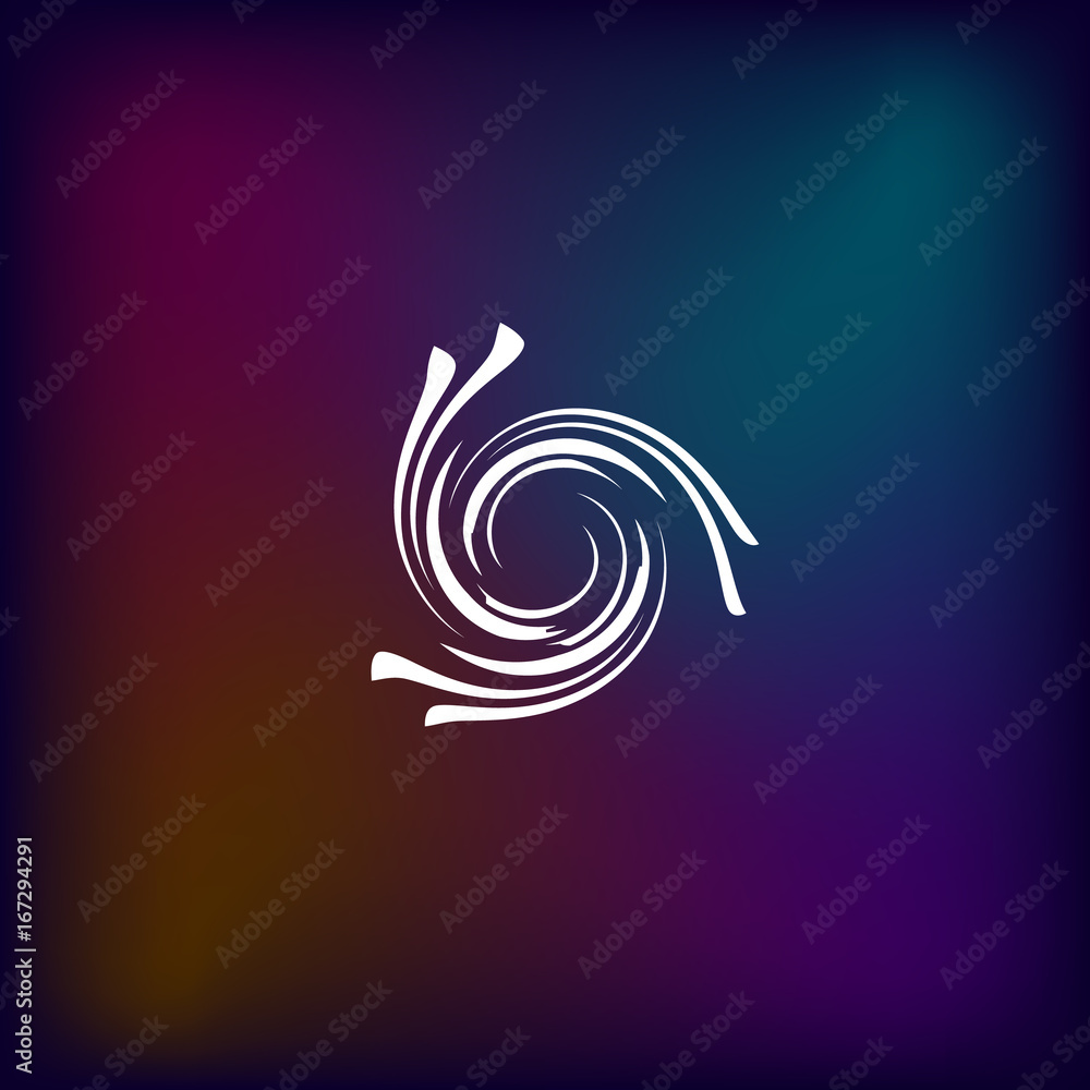 Obraz premium Abstract swirl logo
