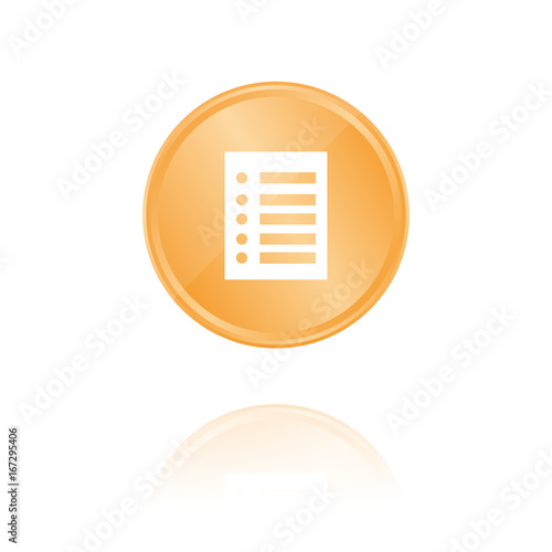 Formular Bronze Münze mit Reflektion
