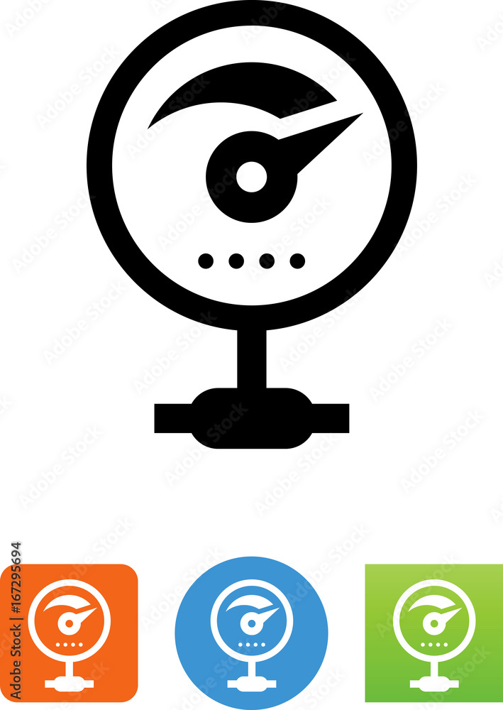Performance Dashboard Connected To Network Icon Performance Dashboard Connected To Network Icon