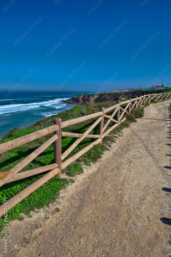 Fototapeta premium Atlantic ocean coast view .Sintra Portugal