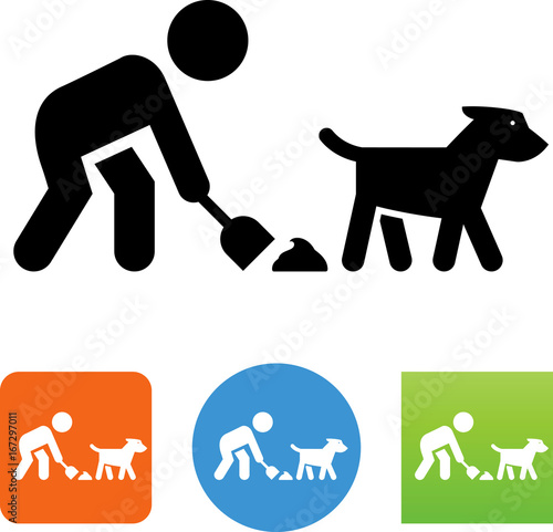 Pooper Scooper Icon - Illustration