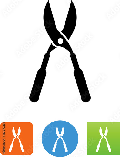 Pruning Shears Icon - Illustration