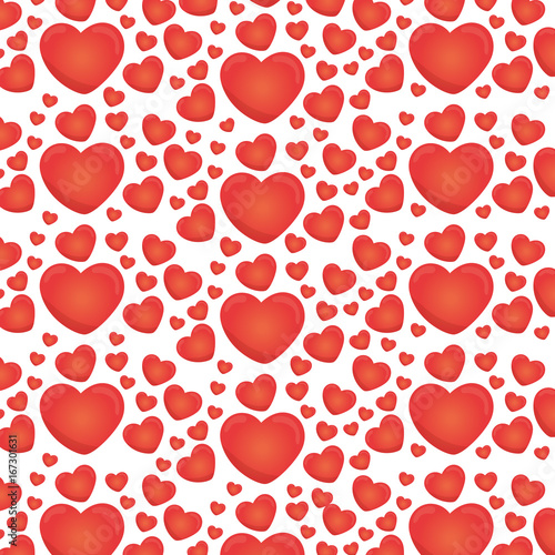 red love heart ballon backgound