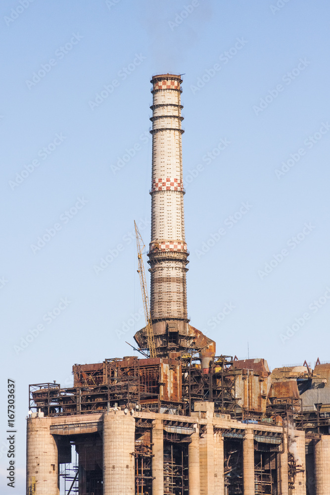 Fototapeta premium Power station with details 