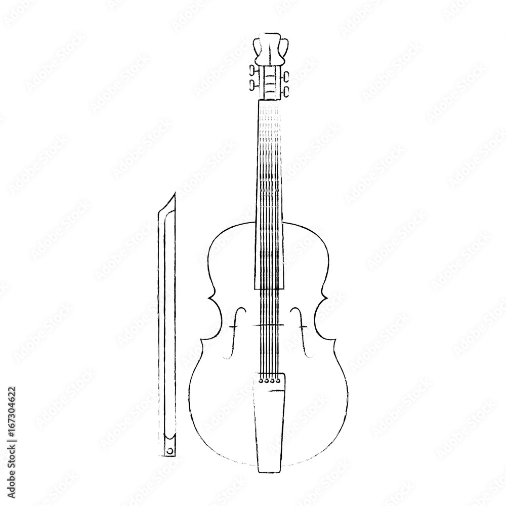 Fototapeta premium music instruments design