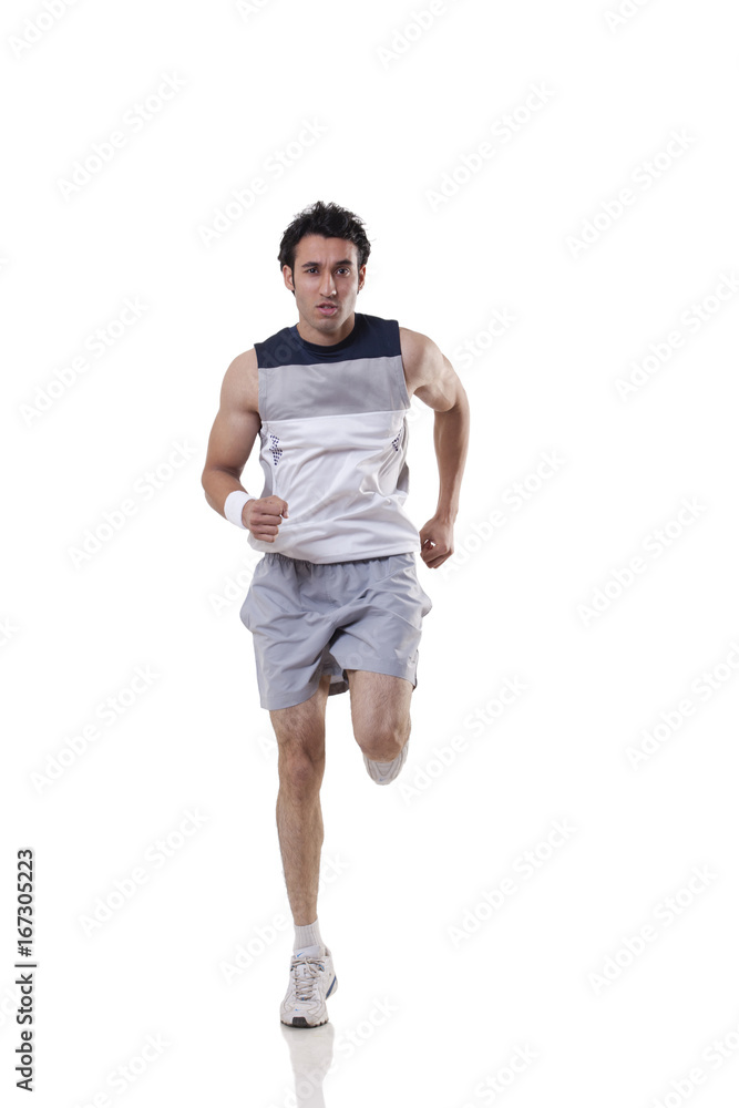 Portrait of athletic man Portrait of athletic man