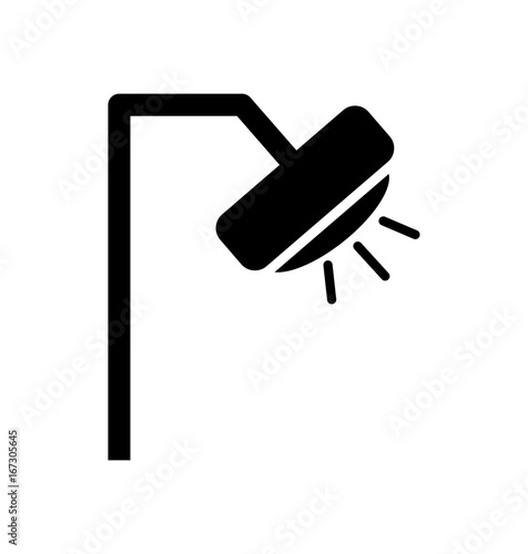 Dentistry lamp isolated icon vector illustration design