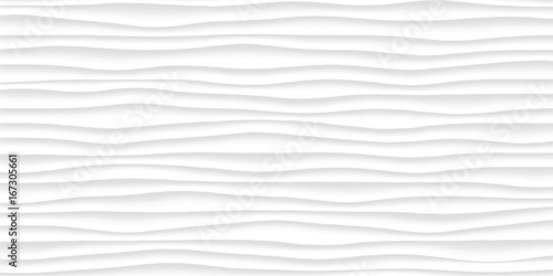 Fototapeta Naklejka Na Ścianę i Meble -  White texture. gray abstract pattern seamless. wave wavy nature geometric modern.