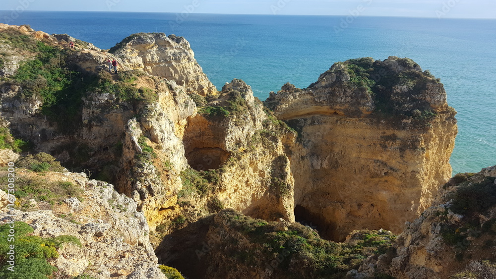 Landscapes of the Lagos , Algarve region Portugal