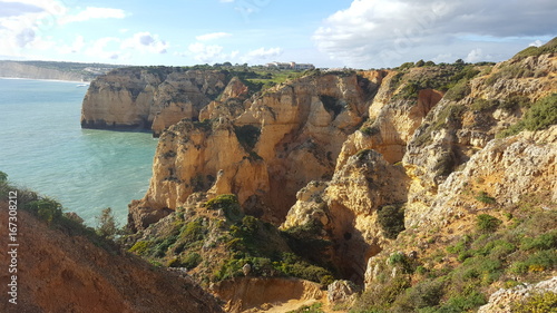 Landscapes of the Lagos , Algarve region Portugal