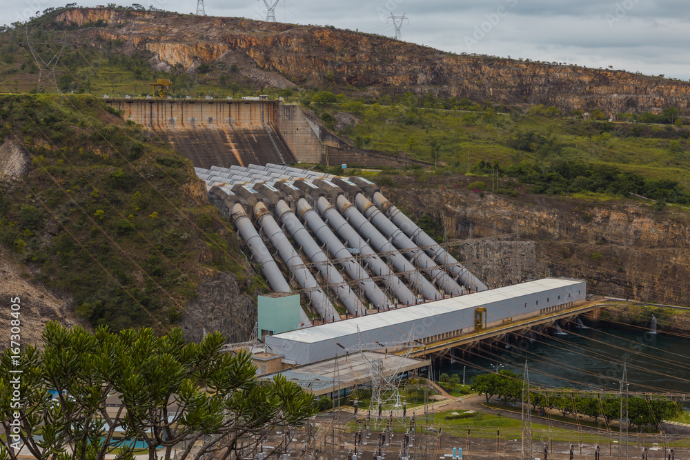 Furnas  Hydroelectric Power Plant, Capitólio, Minas Gerais, Brazil