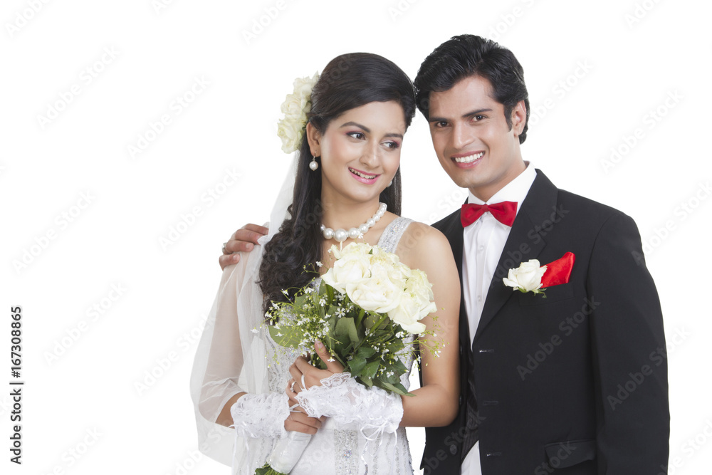 Portrait of a Bride and Bridegroom Portrait of a Bride and Bridegroom