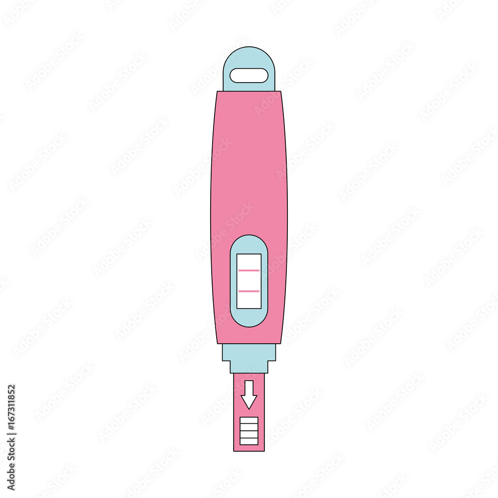 pregnancy test isolated icon vector illustration design pregnancy test isolated icon vector illustration design