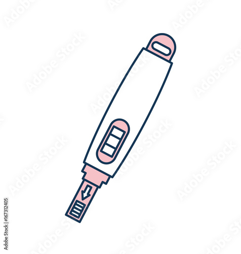 pregnancy test isolated icon vector illustration design