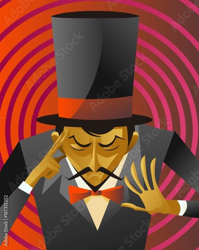 magician hypnotize reading minds magic trick