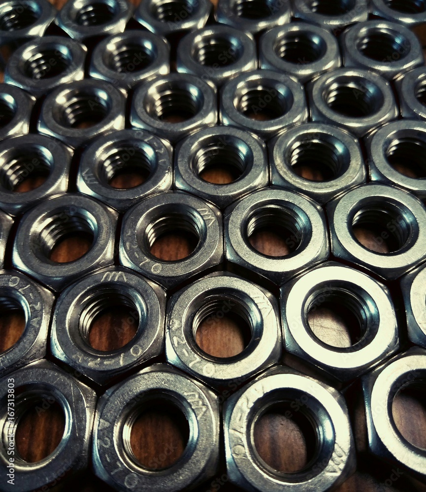 Small nut pieces that are important in every industry. Small nut pieces that are important in every industry.