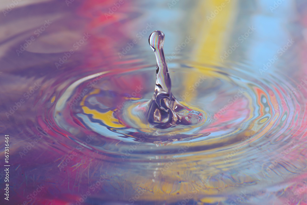 Macro water drop 026