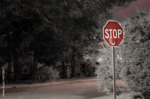 Stop sign 