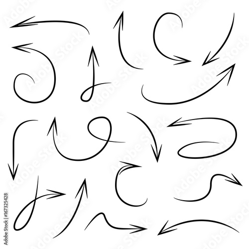 doodle arrows