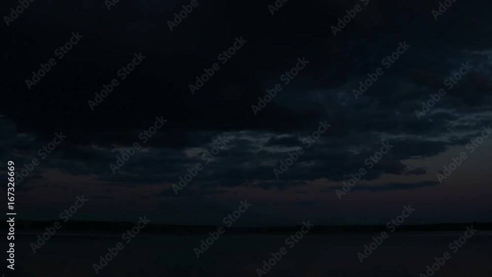 Beautiful sunset, time-lapse Beautiful sunset, time-lapse