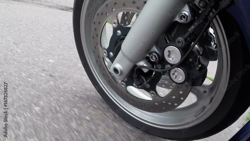Moto wheel while driving Moto wheel while driving
