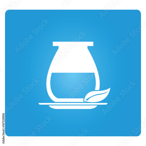 tea cup, tea jar icon