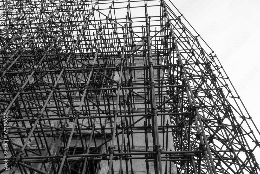 Impalcatura post-terremoto